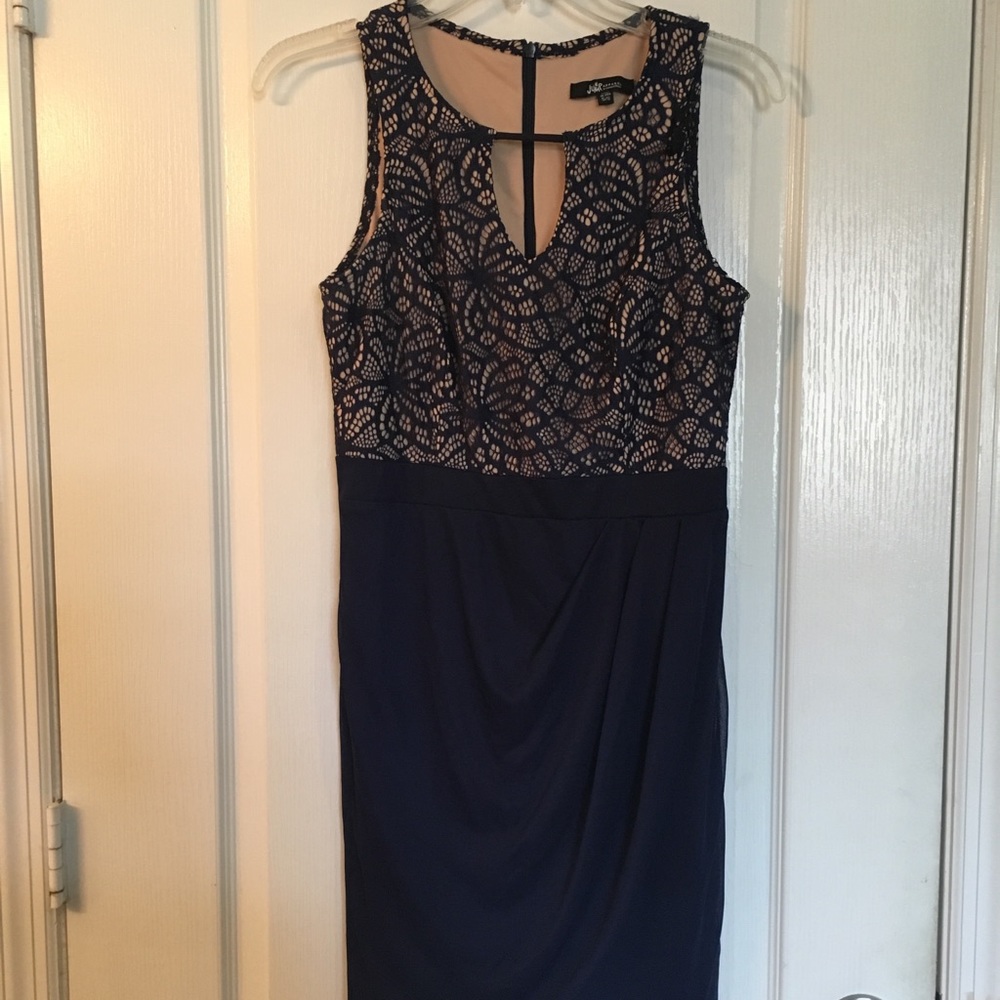 Blue Lace Dress